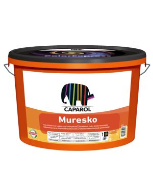 Caparol Muresko biała silikonowa farba elewacyjna