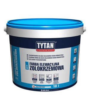 Farba elewacyjna zolokrzemowa TYTAN IS72 biała 10L