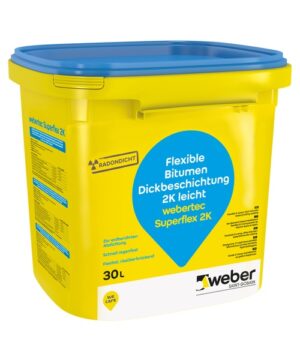 Masa uszczelniająca weber.tec superflex 2K 30L