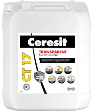 Ceresit CT 17 transparent grunt pod farby