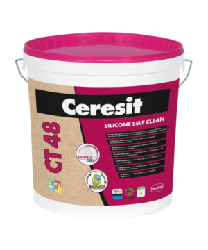 Ceresit CT 48 baza biała silikonowa farba elewacyjna
