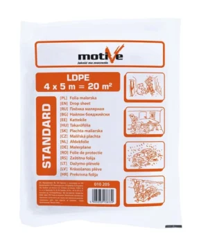 FOLIA MALARSKA GAT.1 STANDARD 4/5m 30 mikr. MOTIVE transparenta